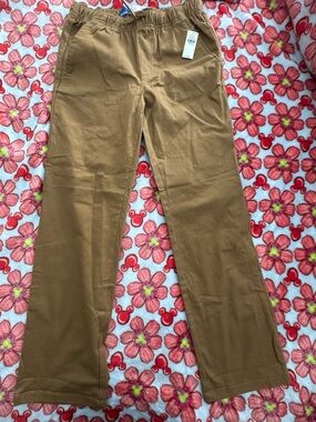 Old Navy Girls Tan Casual Pull-On Pants